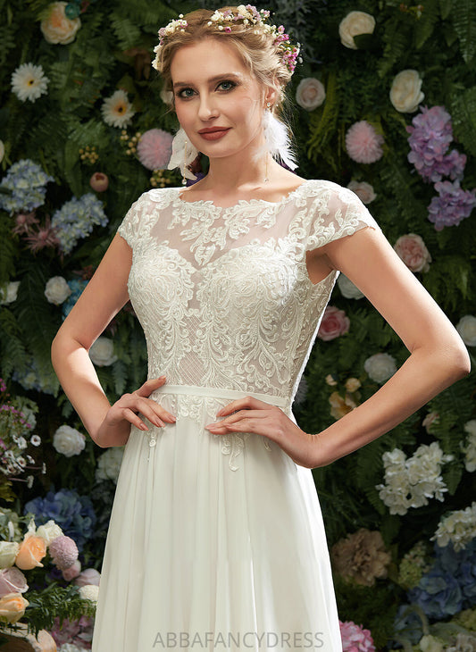 A-Line With Lace Floor-Length Eve Wedding Dresses Dress Wedding Illusion Sequins