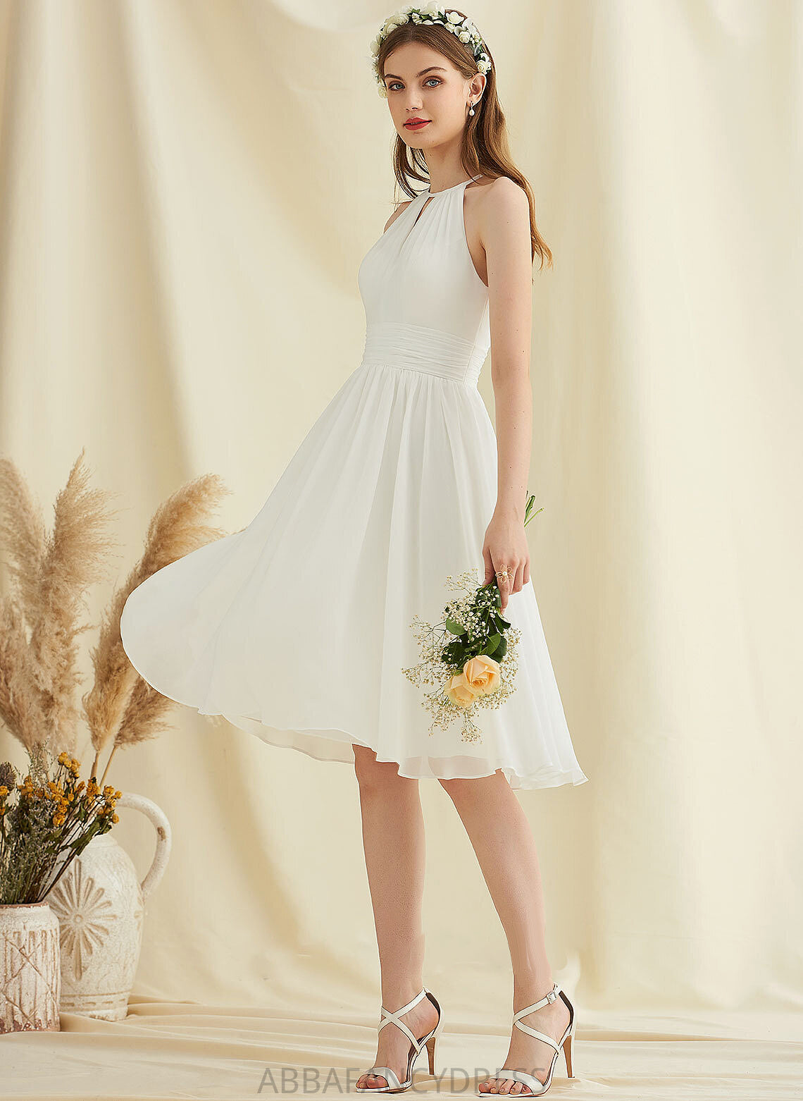 Wedding Dresses Patricia Dress A-Line Knee-Length Chiffon Wedding