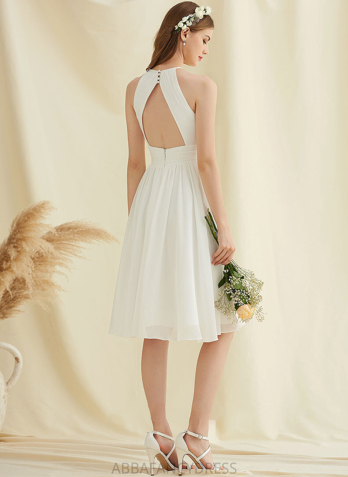 Wedding Dresses Patricia Dress A-Line Knee-Length Chiffon Wedding