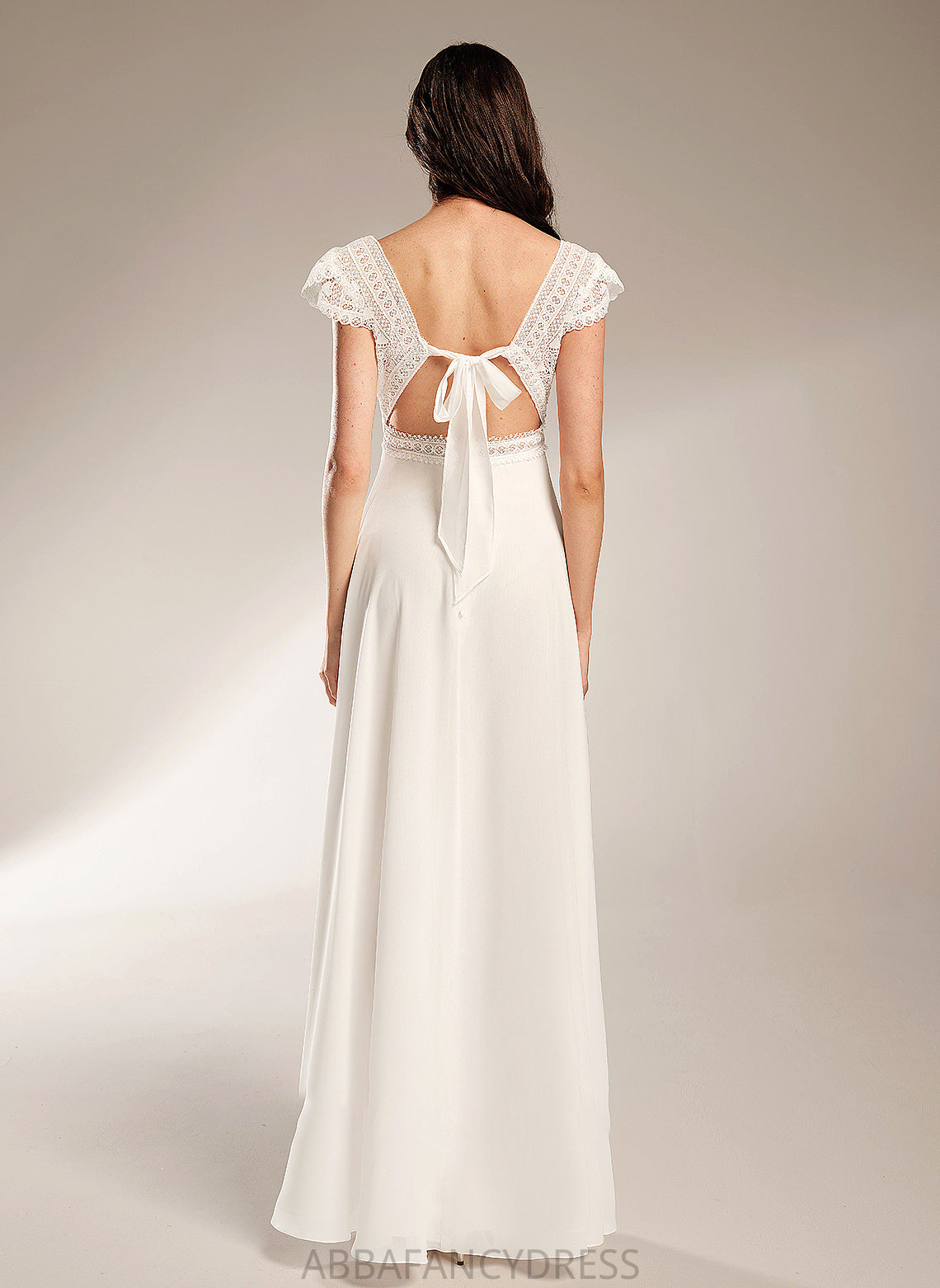 Nadia Dress Wedding A-Line Wedding Dresses Floor-Length V-neck