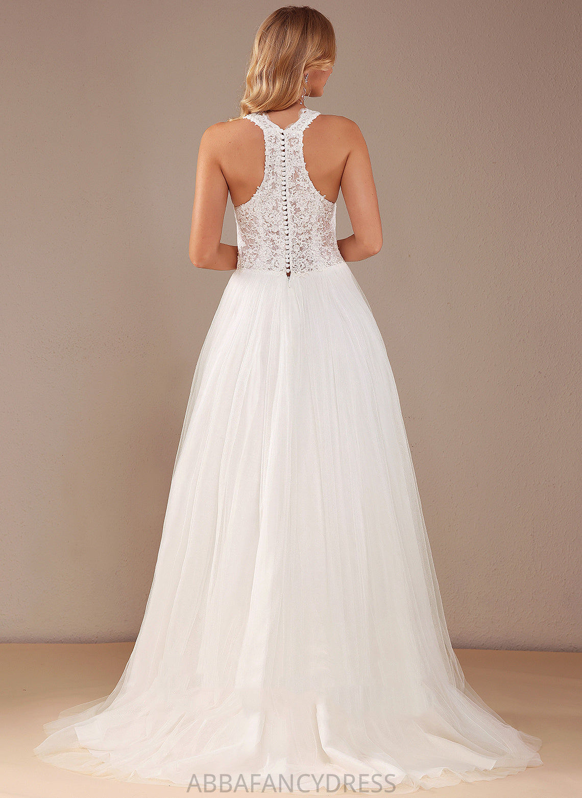 With Lace Georgia Court Ball-Gown/Princess Sequins Lace Dress Tulle Wedding V-neck Wedding Dresses Train