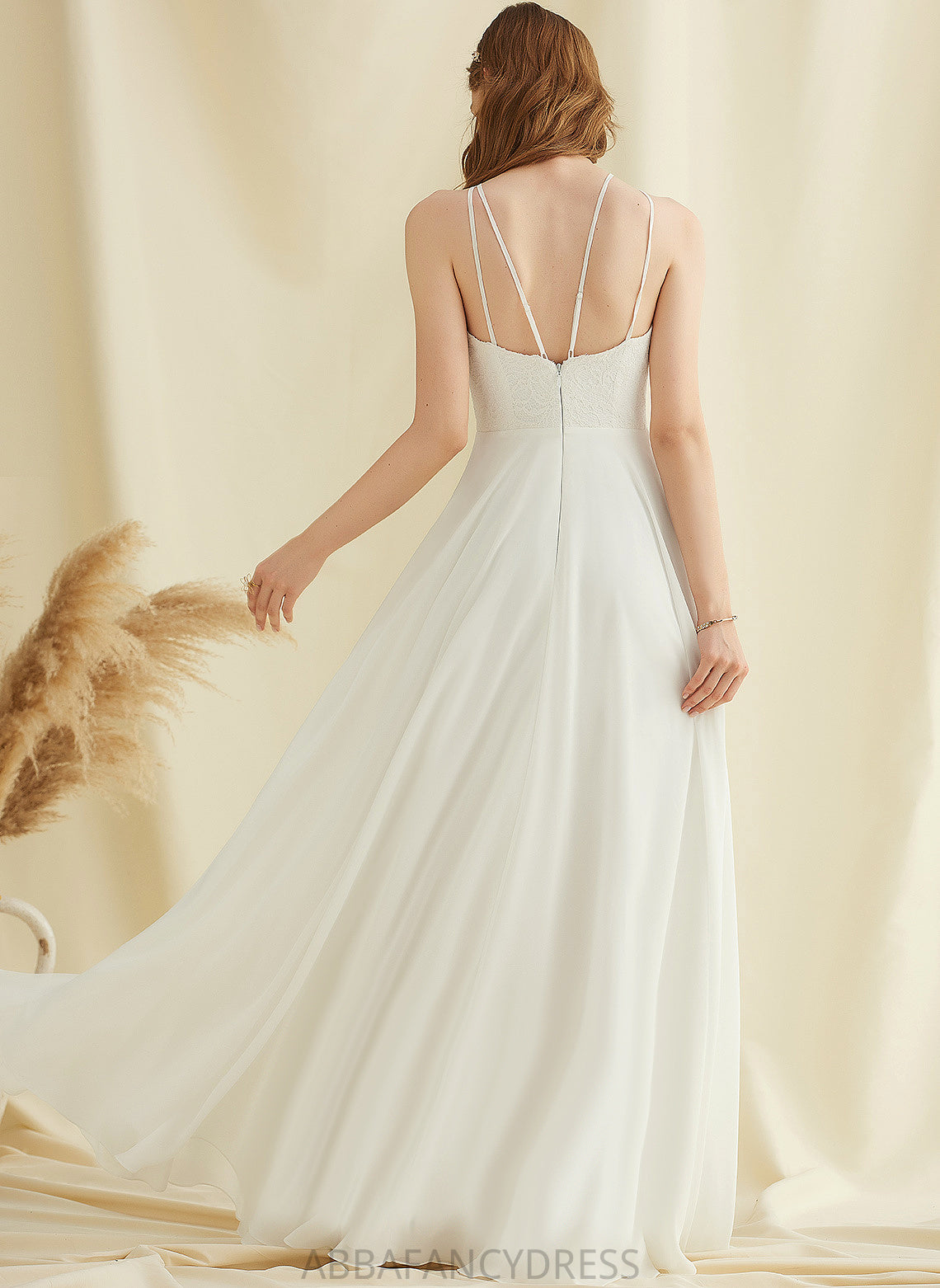 Dress Chiffon Lace Wedding Dresses Floor-Length Wedding A-Line Norma