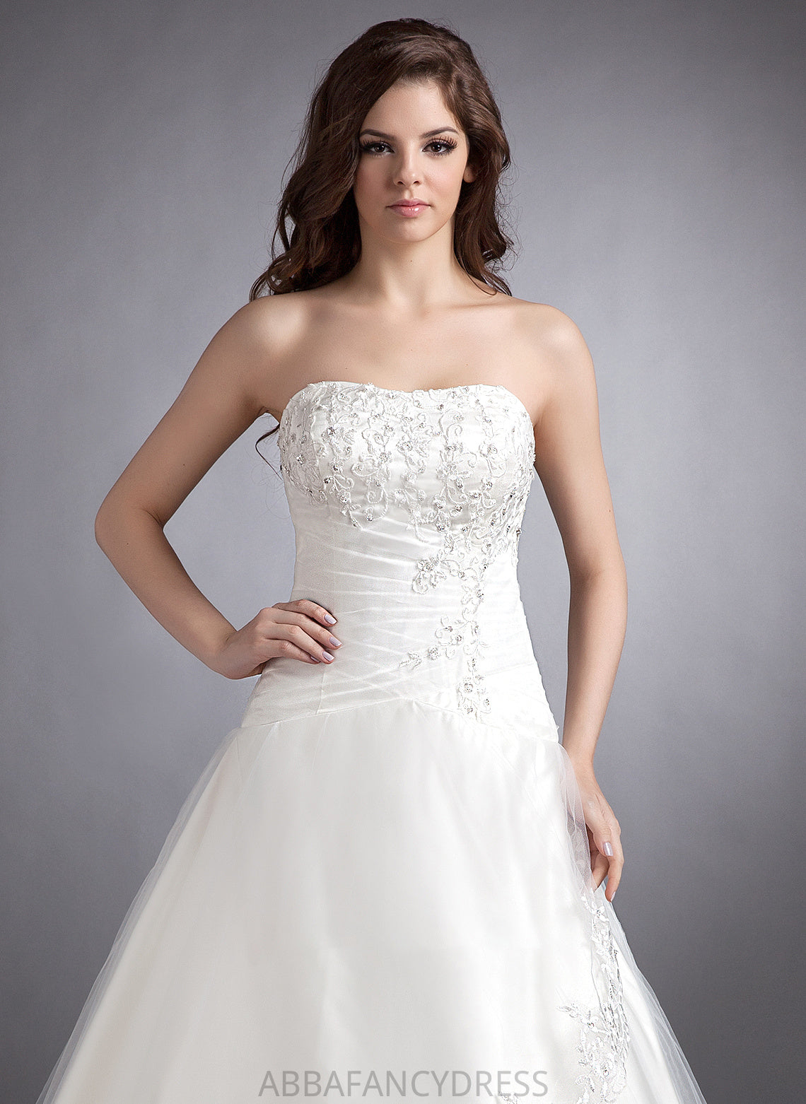 Chapel Sweetheart Dress Lace Cali With Train Wedding Beading Wedding Dresses Ball-Gown/Princess Satin