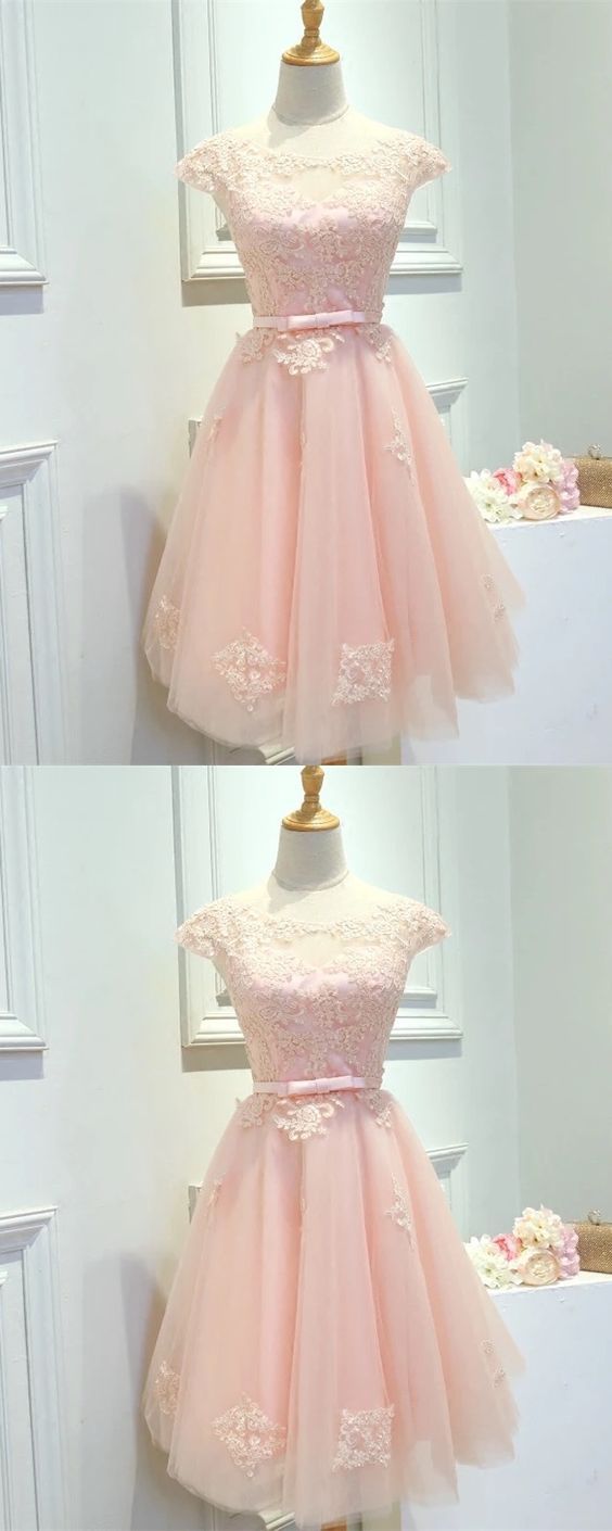 modest Homecoming Dresses homecoming dresses, Brynlee pink homecoming dresses CD2405