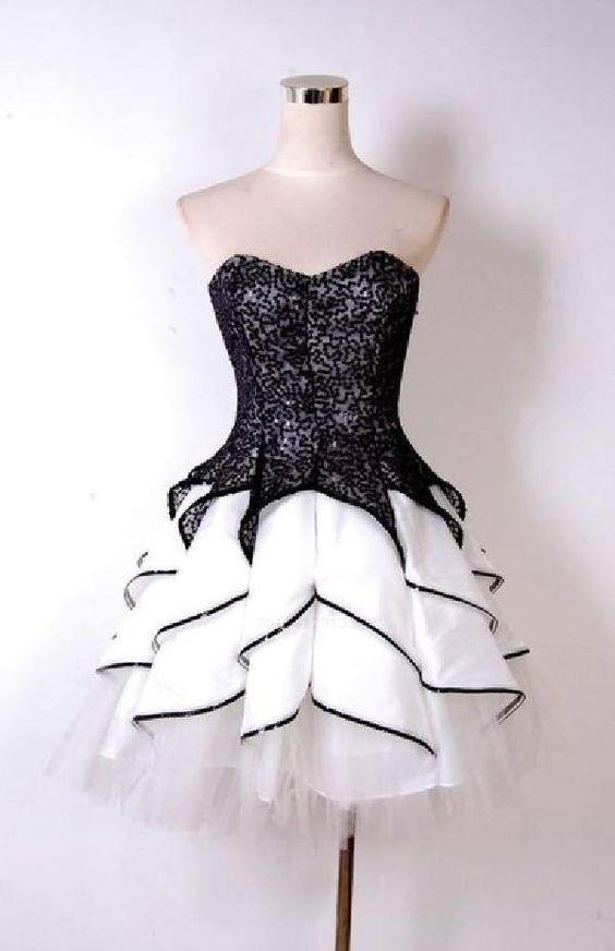 Hot Ashleigh Sale Homecoming Dresses Absorbing Lace Black , Lace , Cute CD4064